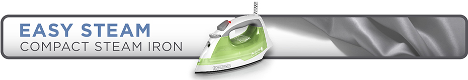 Easy Steam Compact Iron IR02V BLACK DECKER